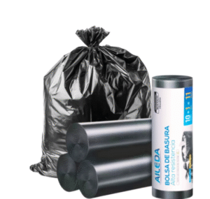 Bolsas de basura negra 50x70 cm. Aileda