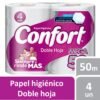 Papel Higiénico Confort 50 Metros.