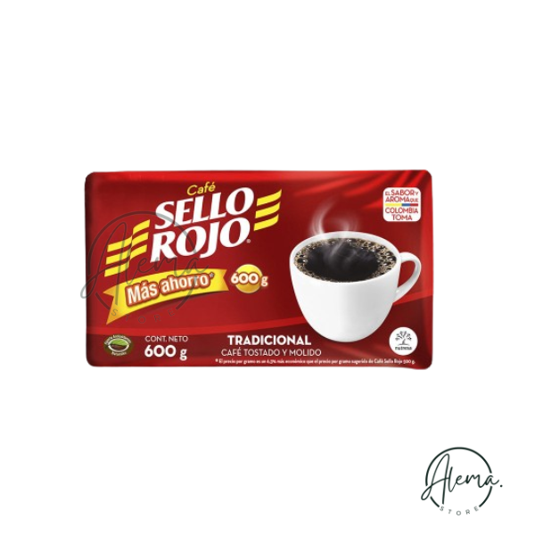 Café Tostado y Molido Tradicional Sello Rojo