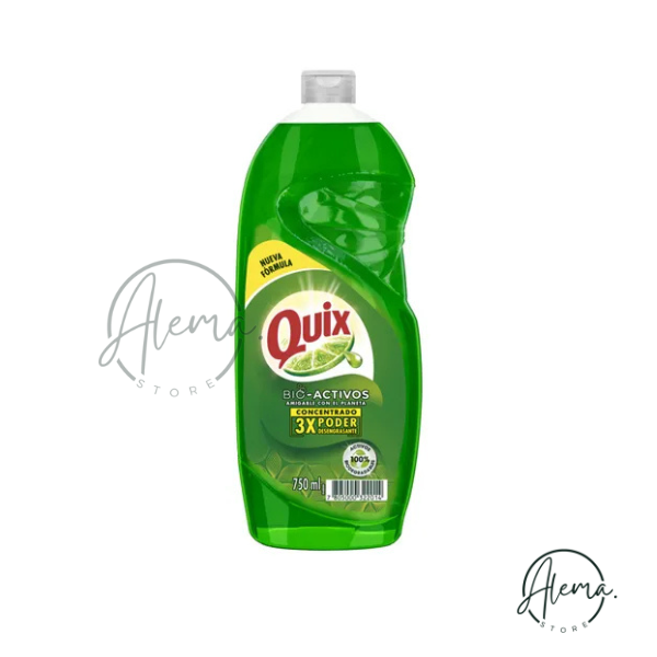 Lavalozas concentrado con Bio Activos Quix Limón 750ml