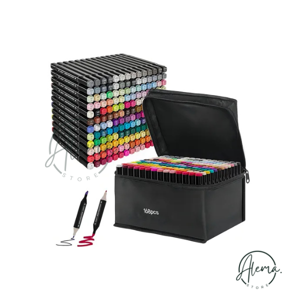 Rotuladores Marcadores Plumones Doble Punta