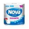 Toalla de Papel Nova Gigante Doble Hoja 70 m.