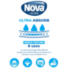 Toalla de Papel Nova Gigante Doble Hoja 70 m.