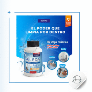 Destapa Cañerias Aileda 250 grs. Soda Cáustica