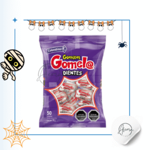 Gomitas Gomela Dientes 50 Unidades 300 Gramos - Colombina