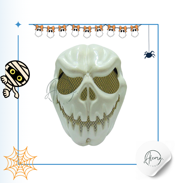 Mascara Halloween - Calabaza Terror - Colores variados