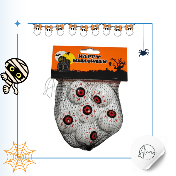 Set Ojos 5 Unidades para Decorar Halloween
