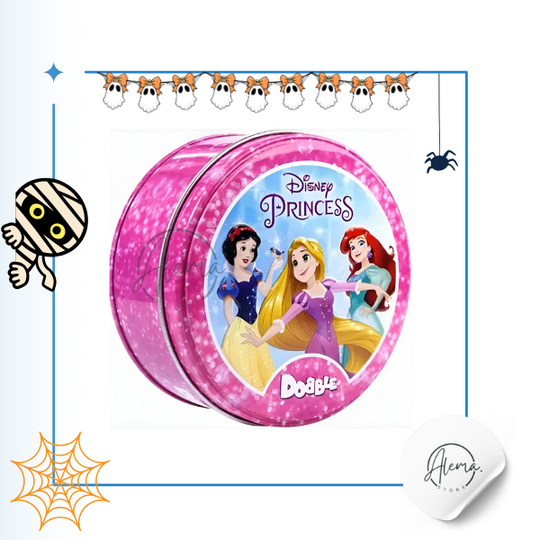 Spot It! Juego Doble temática Disney Princess - Genérico