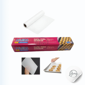 Rollo De Papel hornear (Mantequilla) 10 Mt Repostería y Cocina