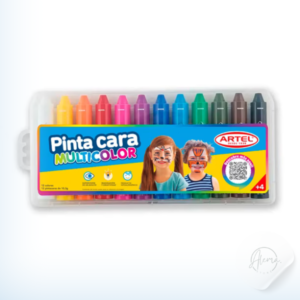 Pinta caritas Set 12 unidades Artel
